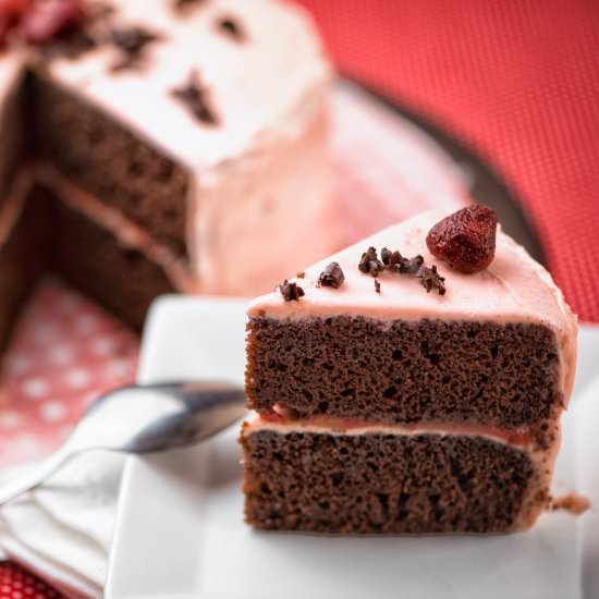 Chocolate Strawberry Cake