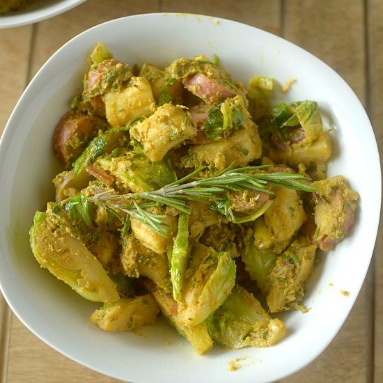 Paleo Pumpkin Rosemary Gnocchi