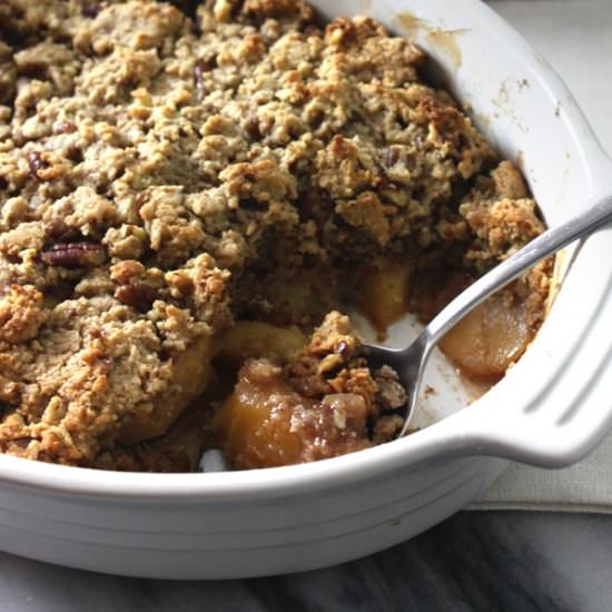 Maple Pecan Apple Crisp