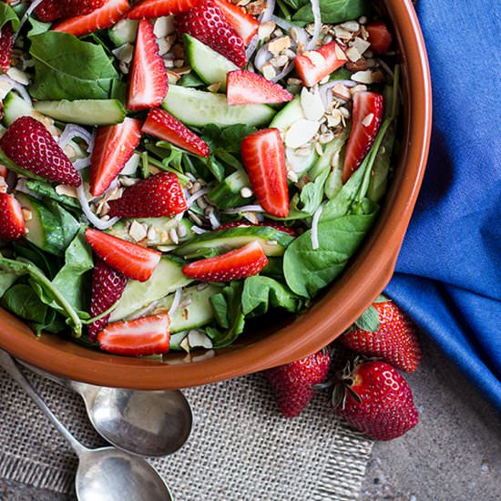 Arugula and Strawberry Salad
