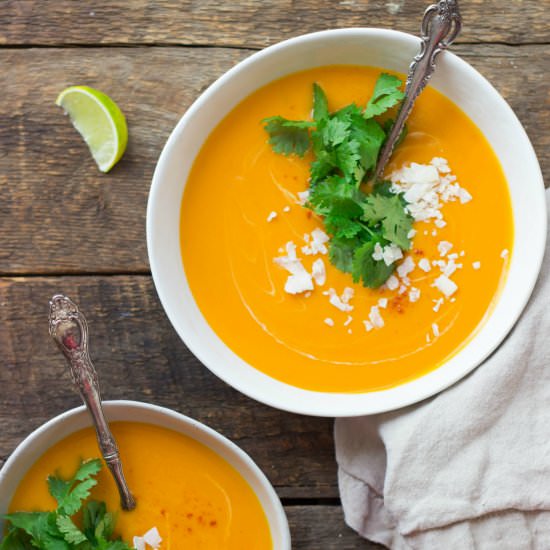 Thai Sweet Potato Soup