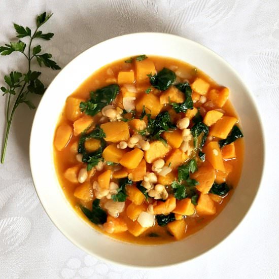 Butternut Squash Sweet Potato Stew