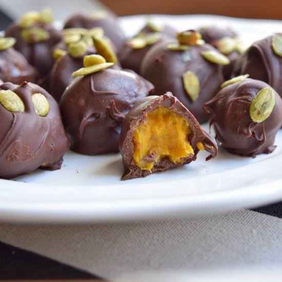 Pumpkin Truffles
