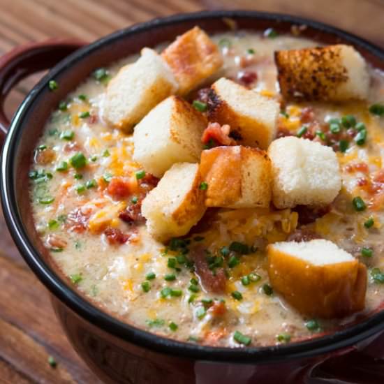 the ultimate cheeseburger soup