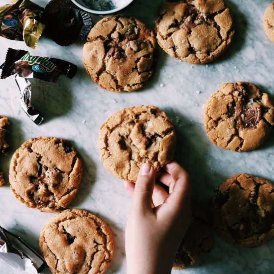 Halloween Candy Cookies