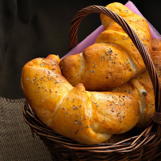 Savoury Italian Croissants
