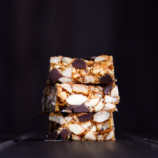 Chocolate Chip Nut Bars