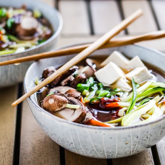 Spicy Ramen Zoodles