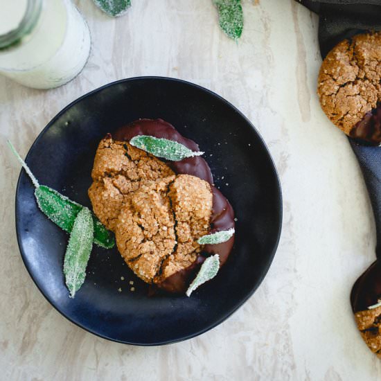 Almond Cashew Butter Cookies