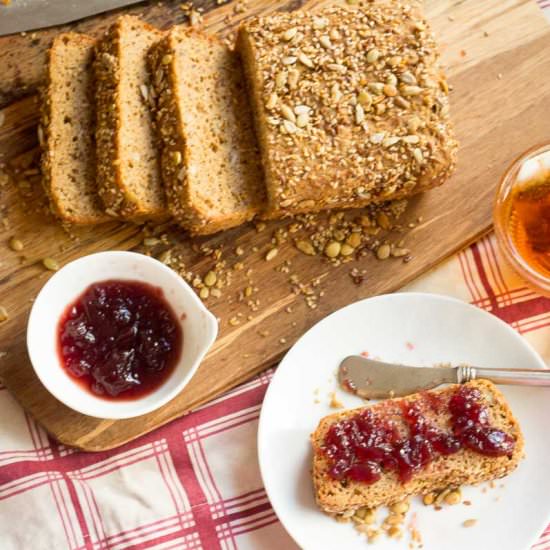 Sprouted Quinoa Bread