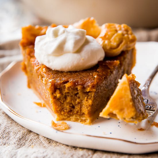 Brown Sugar Sweet Potato Pie