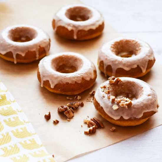 Gluten Free Pumpkin Doughnuts