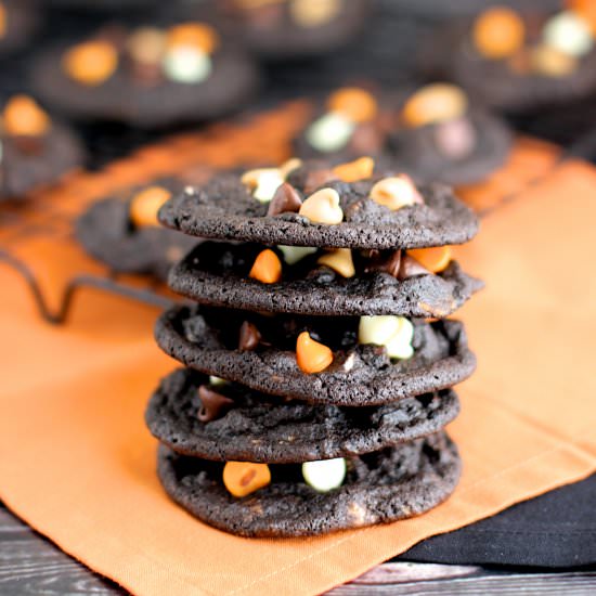 Halloween Chip Cookies