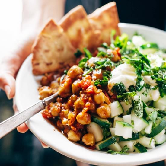 Detox Moroccan Chickpea Glow Bowls