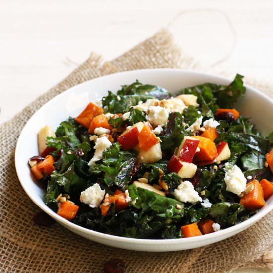 Kale & Butternut Squash Salad