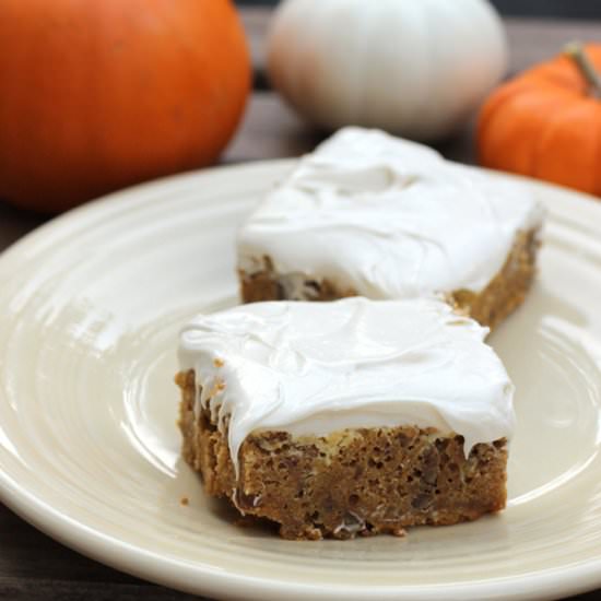 Pumpkin Brownies