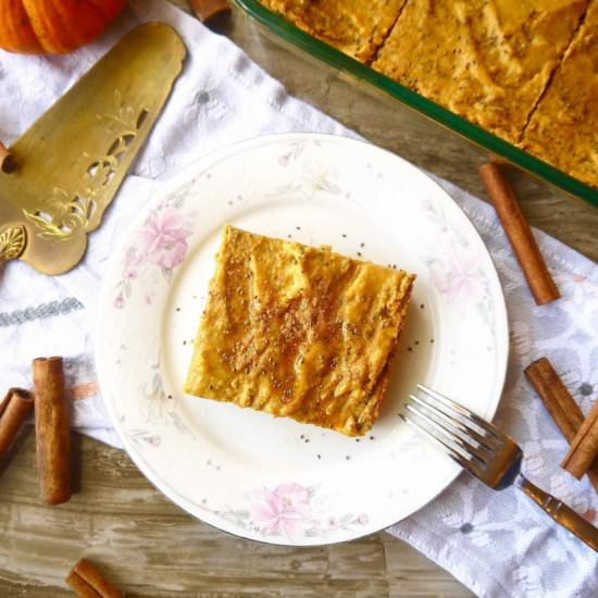 Paleo Pumpkin Chia Banana Bread
