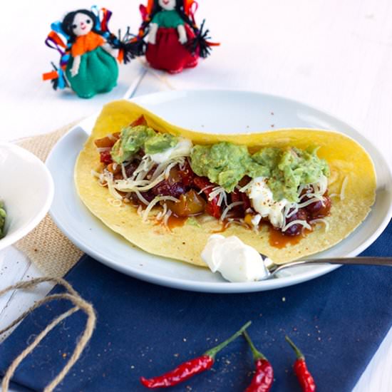 Veggie Fajitas with Eggplants