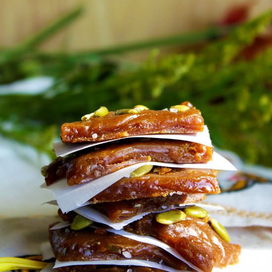 Baked Apple Cider Caramels