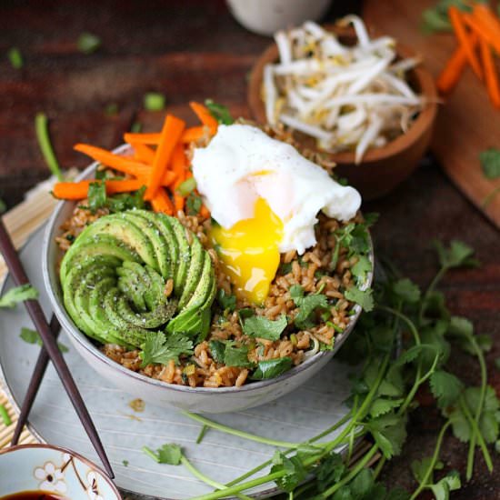 Cilantro Fried Rice Bowl