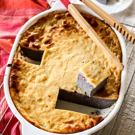 Ube Cassava Cake