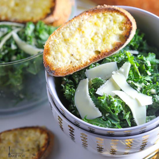 Kale Caesar Salad