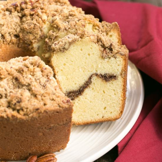 Streusel Coffeecake Pound Cake