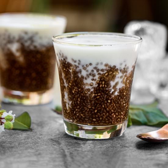 Dairy-Free Thai Tea Chia Pudding