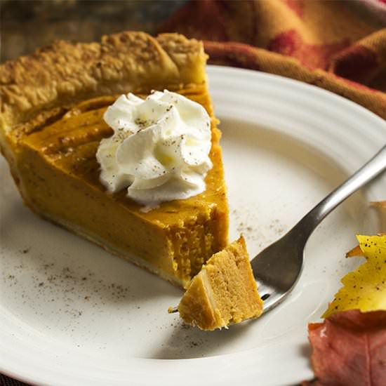 Bourbon Sweet Potato Pie