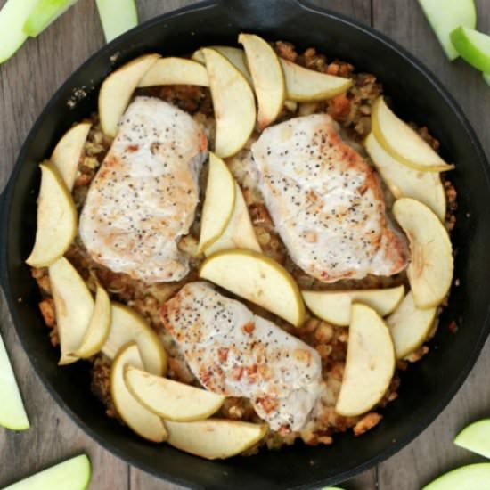 Apple Baked Pork Chops