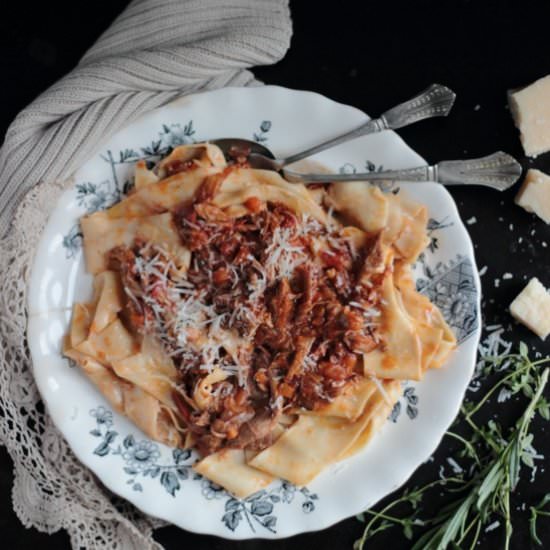 Duck Ragu Pappardelle