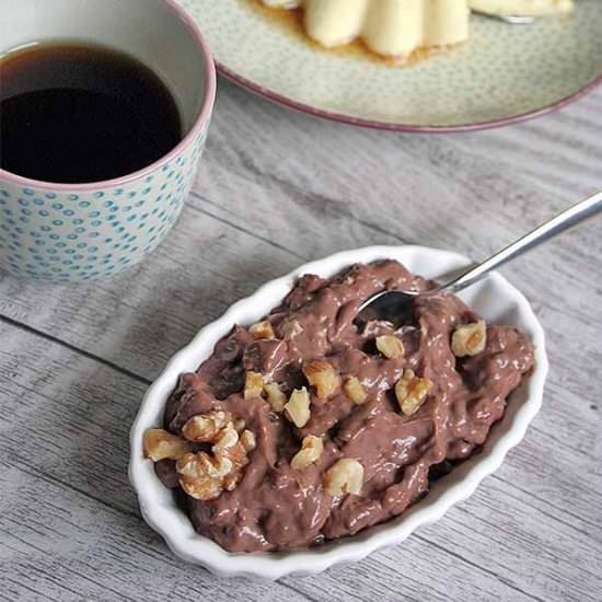 German Vanilla & Chocolate Pudding