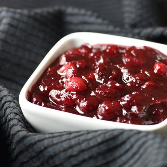 Cranberry-Pomegranate Sauce