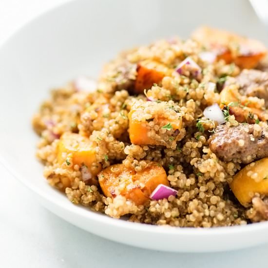 Sausage and Sweet Potato Quinoa
