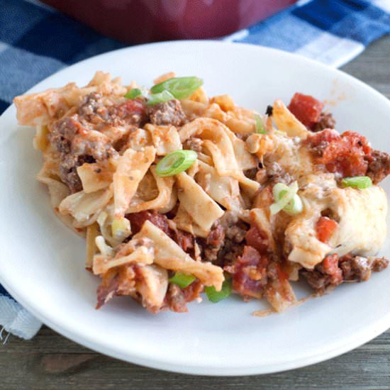 Ground Beef Pasta Casserole