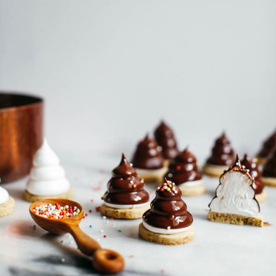 Pistachio Chocolate Krembos