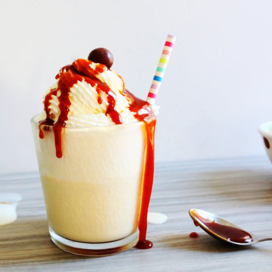 MALTED MILKSHAKES / pumpkin caramel