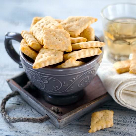 Sour cream salted biscuits