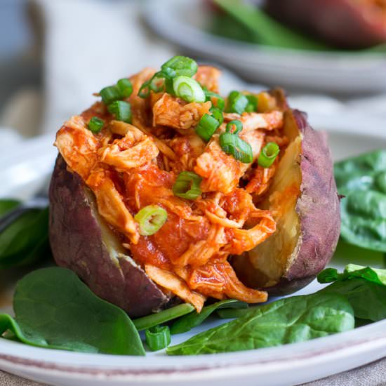 Paleo Slow Cooker BBQ Chicken
