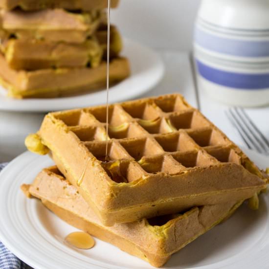 Pumpkin Waffles