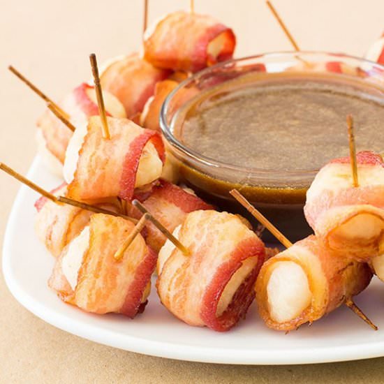 Bacon Wrapped Water Chestnuts
