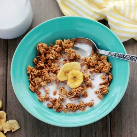 Banana Bread Granola