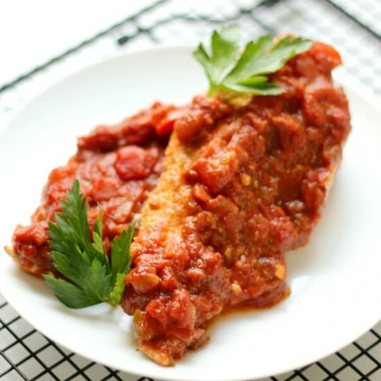 Spice Rubbed Salsa Chicken