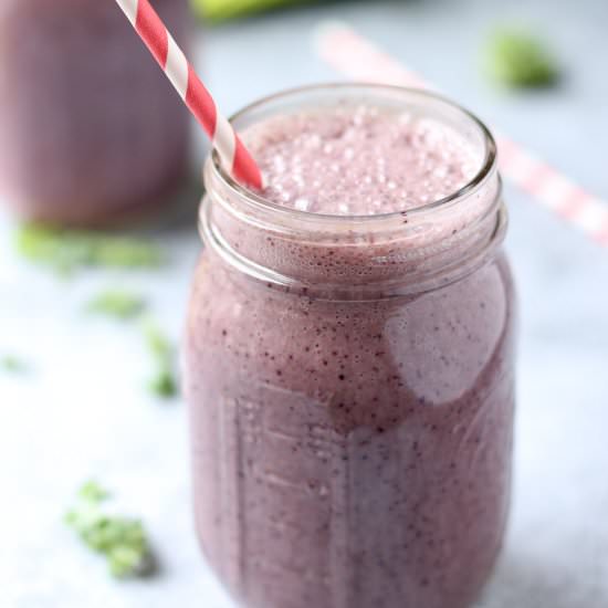 Breakfast Blueberry Shake