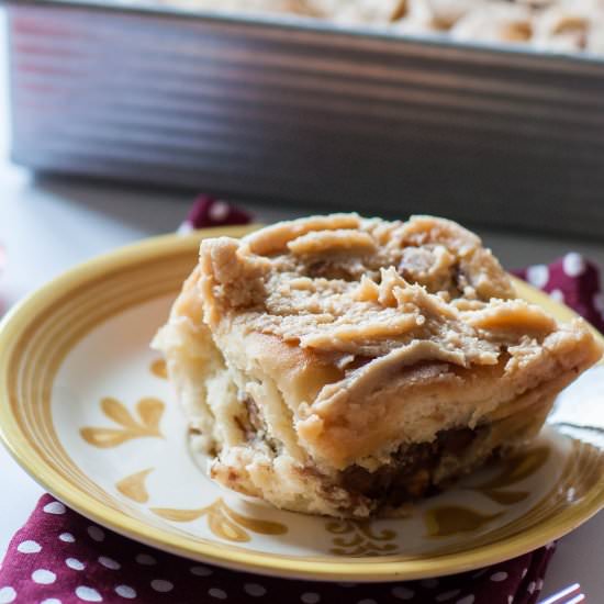 Candy Bar Peanut Butter Rolls