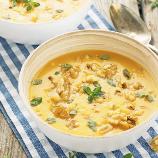 Apple and Butternut Squash Soup