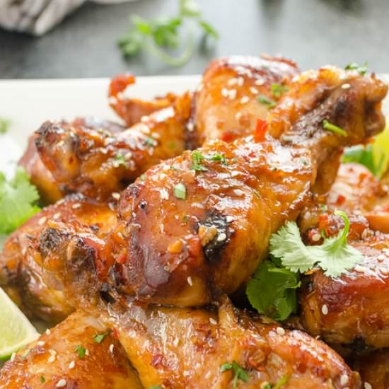 Sweet Chili Chicken Drumsticks