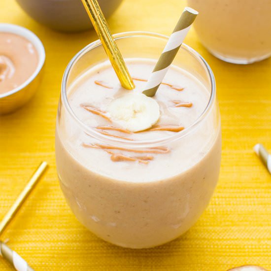 PB Banana Ice Cream Smoothie V+GF