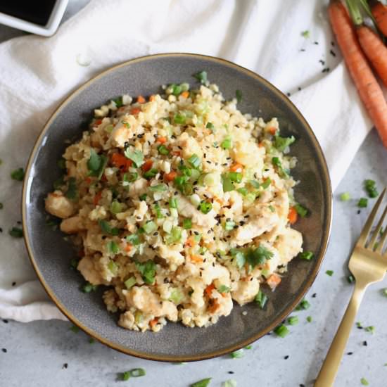 Chicken Cauliflower Fried Rice