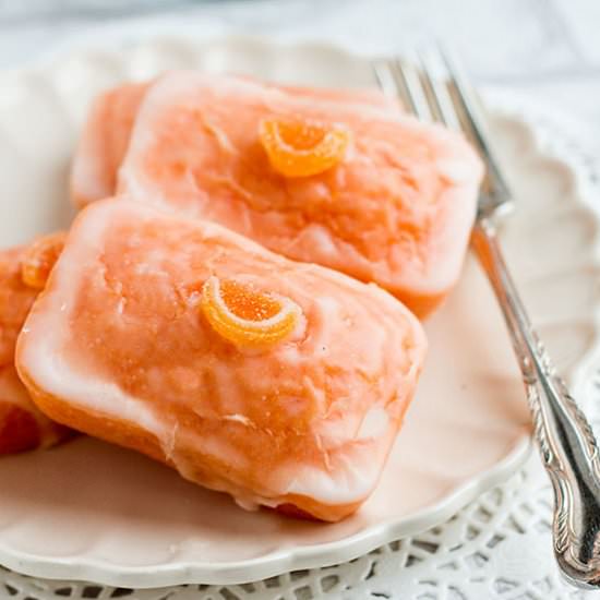Glazed Orange Cakes